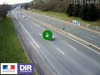 <h2>Webcam routière à Saint-Etienne-Terrenoire sur la RN88 avant la jonction entre l'A72 et le Boulevard Périphérique de Saint-Etienne</h2>
