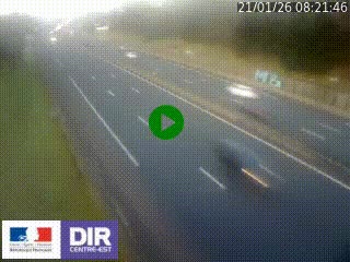 <h2>Webcam routière à Saint-Etienne-Terrenoire sur la RN88 avant la jonction entre l'A72 et le Boulevard Périphérique de Saint-Etienne</h2>