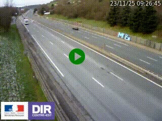 <h2>Webcam routière à Saint-Etienne-Terrenoire sur la RN88 avant la jonction entre l'A72 et le Boulevard Périphérique de Saint-Etienne</h2>