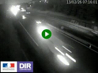 <h2>Webcam routière à Saint-Etienne-Terrenoire sur la RN88 avant la jonction entre l'A72 et le Boulevard Périphérique de Saint-Etienne</h2>