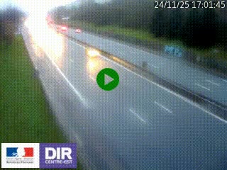 <h2>Webcam routière à Saint-Etienne-Terrenoire sur la RN88 avant la jonction entre l'A72 et le Boulevard Périphérique de Saint-Etienne</h2>