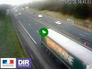<h2>Webcam routière à Saint-Etienne-Terrenoire sur la RN88 avant la jonction entre l'A72 et le Boulevard Périphérique de Saint-Etienne</h2>