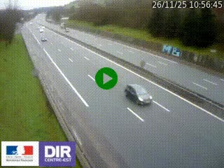 <h2>Webcam routière à Saint-Etienne-Terrenoire sur la RN88 avant la jonction entre l'A72 et le Boulevard Périphérique de Saint-Etienne</h2>
