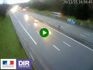 <h2>Webcam routière à Saint-Etienne-Terrenoire sur la RN88 avant la jonction entre l'A72 et le Boulevard Périphérique de Saint-Etienne</h2>