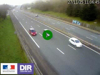 <h2>Webcam routière à Saint-Etienne-Terrenoire sur la RN88 avant la jonction entre l'A72 et le Boulevard Périphérique de Saint-Etienne</h2>