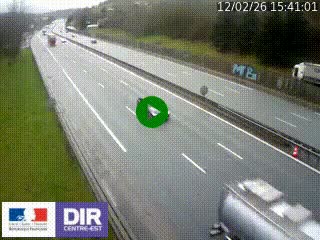 <h2>Webcam routière à Saint-Etienne-Terrenoire sur la RN88 avant la jonction entre l'A72 et le Boulevard Périphérique de Saint-Etienne</h2>