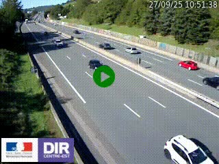 <h2>Webcam routière à Saint-Etienne-Terrenoire sur la RN88 avant la jonction entre l'A72 et le Boulevard Périphérique de Saint-Etienne</h2>
