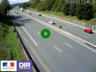 <h2>Webcam routière à Saint-Etienne-Terrenoire sur la RN88 avant la jonction entre l'A72 et le Boulevard Périphérique de Saint-Etienne</h2>