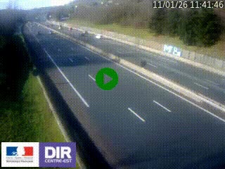 <h2>Webcam routière à Saint-Etienne-Terrenoire sur la RN88 avant la jonction entre l'A72 et le Boulevard Périphérique de Saint-Etienne</h2>