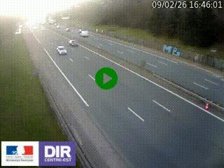 <h2>Webcam routière à Saint-Etienne-Terrenoire sur la RN88 avant la jonction entre l'A72 et le Boulevard Périphérique de Saint-Etienne</h2>