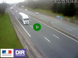<h2>Webcam routière à Saint-Etienne-Terrenoire sur la RN88 avant la jonction entre l'A72 et le Boulevard Périphérique de Saint-Etienne</h2>