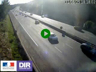 <h2>Webcam routière à Saint-Etienne-Terrenoire sur la RN88 avant la jonction entre l'A72 et le Boulevard Périphérique de Saint-Etienne</h2>