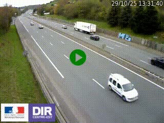 <h2>Webcam routière à Saint-Etienne-Terrenoire sur la RN88 avant la jonction entre l'A72 et le Boulevard Périphérique de Saint-Etienne</h2>
