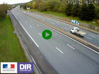 <h2>Webcam routière à Saint-Etienne-Terrenoire sur la RN88 avant la jonction entre l'A72 et le Boulevard Périphérique de Saint-Etienne</h2>