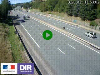 <h2>Webcam routière à Saint-Etienne-Terrenoire sur la RN88 avant la jonction entre l'A72 et le Boulevard Périphérique de Saint-Etienne</h2>