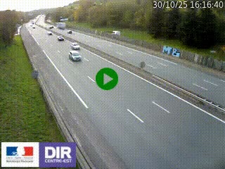 <h2>Webcam routière à Saint-Etienne-Terrenoire sur la RN88 avant la jonction entre l'A72 et le Boulevard Périphérique de Saint-Etienne</h2>