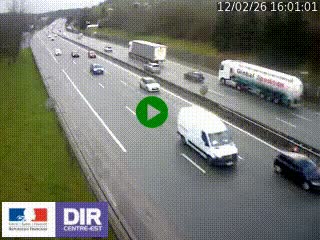 <h2>Webcam routière à Saint-Etienne-Terrenoire sur la RN88 avant la jonction entre l'A72 et le Boulevard Périphérique de Saint-Etienne</h2>