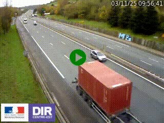 <h2>Webcam routière à Saint-Etienne-Terrenoire sur la RN88 avant la jonction entre l'A72 et le Boulevard Périphérique de Saint-Etienne</h2>