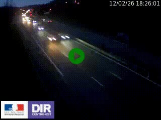 <h2>Webcam routière à Saint-Etienne-Terrenoire sur la RN88 avant la jonction entre l'A72 et le Boulevard Périphérique de Saint-Etienne</h2>