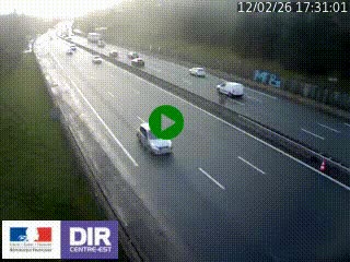 <h2>Webcam routière à Saint-Etienne-Terrenoire sur la RN88 avant la jonction entre l'A72 et le Boulevard Périphérique de Saint-Etienne</h2>