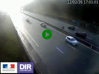 <h2>Webcam routière à Saint-Etienne-Terrenoire sur la RN88 avant la jonction entre l'A72 et le Boulevard Périphérique de Saint-Etienne</h2>