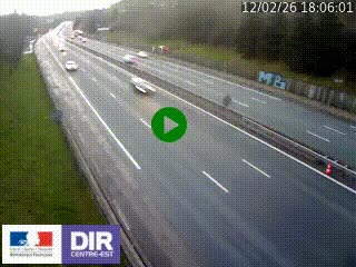<h2>Webcam routière à Saint-Etienne-Terrenoire sur la RN88 avant la jonction entre l'A72 et le Boulevard Périphérique de Saint-Etienne</h2>