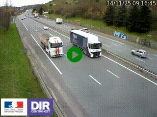 <h2>Webcam routière à Saint-Etienne-Terrenoire sur la RN88 avant la jonction entre l'A72 et le Boulevard Périphérique de Saint-Etienne</h2>