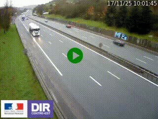 <h2>Webcam routière à Saint-Etienne-Terrenoire sur la RN88 avant la jonction entre l'A72 et le Boulevard Périphérique de Saint-Etienne</h2>
