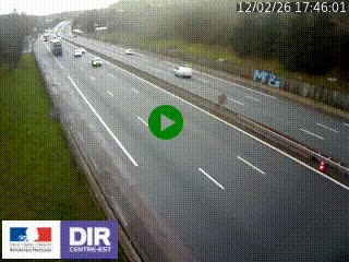 <h2>Webcam routière à Saint-Etienne-Terrenoire sur la RN88 avant la jonction entre l'A72 et le Boulevard Périphérique de Saint-Etienne</h2>