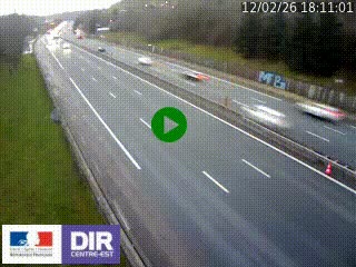 <h2>Webcam routière à Saint-Etienne-Terrenoire sur la RN88 avant la jonction entre l'A72 et le Boulevard Périphérique de Saint-Etienne</h2>