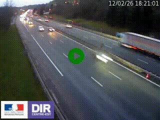 <h2>Webcam routière à Saint-Etienne-Terrenoire sur la RN88 avant la jonction entre l'A72 et le Boulevard Périphérique de Saint-Etienne</h2>