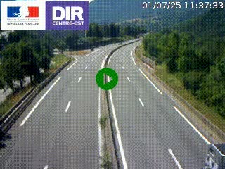 <h2>Caméra sur la Nationale 90 (N90) à La Léchère, en direction et à proximité d'Albertville</h2>