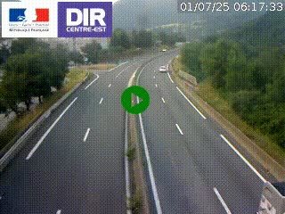 <h2>Caméra sur la Nationale 90 (N90) à La Léchère, en direction et à proximité d'Albertville</h2>