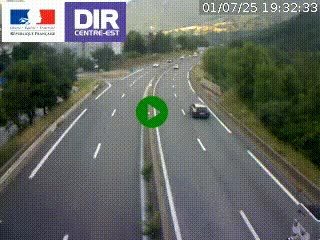 <h2>Caméra sur la Nationale 90 (N90) à La Léchère, en direction et à proximité d'Albertville</h2>