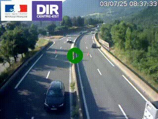 <h2>Caméra sur la Nationale 90 (N90) à La Léchère, en direction et à proximité d'Albertville</h2>