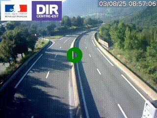 <h2>Caméra sur la Nationale 90 (N90) à La Léchère, en direction et à proximité d'Albertville</h2>