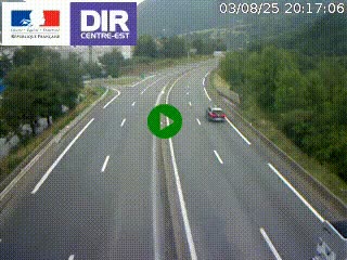 <h2>Caméra sur la Nationale 90 (N90) à La Léchère, en direction et à proximité d'Albertville</h2>