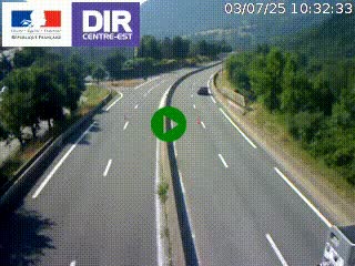 <h2>Caméra sur la Nationale 90 (N90) à La Léchère, en direction et à proximité d'Albertville</h2>