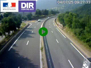 <h2>Caméra sur la Nationale 90 (N90) à La Léchère, en direction et à proximité d'Albertville</h2>