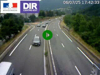 <h2>Caméra sur la Nationale 90 (N90) à La Léchère, en direction et à proximité d'Albertville</h2>