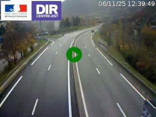<h2>Caméra sur la Nationale 90 (N90) à La Léchère, en direction et à proximité d'Albertville</h2>
