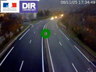 <h2>Caméra sur la Nationale 90 (N90) à La Léchère, en direction et à proximité d'Albertville</h2>