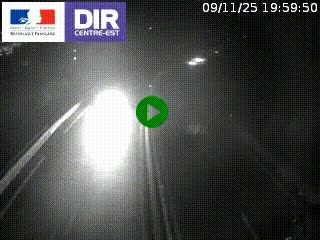 Caméra sur la Nationale 90 (N90) à La Léchère, en direction et à proximité d'Albertville