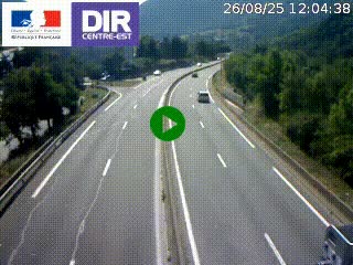 <h2>Caméra sur la Nationale 90 (N90) à La Léchère, en direction et à proximité d'Albertville</h2>