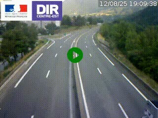 <h2>Caméra sur la Nationale 90 (N90) à La Léchère, en direction et à proximité d'Albertville</h2>