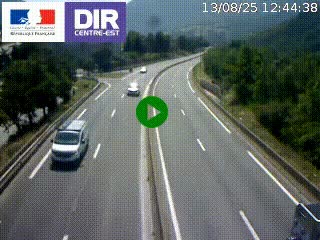 <h2>Caméra sur la Nationale 90 (N90) à La Léchère, en direction et à proximité d'Albertville</h2>