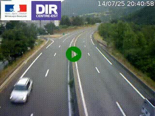 <h2>Caméra sur la Nationale 90 (N90) à La Léchère, en direction et à proximité d'Albertville</h2>