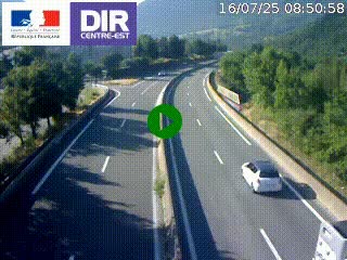 <h2>Caméra sur la Nationale 90 (N90) à La Léchère, en direction et à proximité d'Albertville</h2>