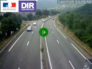 <h2>Caméra sur la Nationale 90 (N90) à La Léchère, en direction et à proximité d'Albertville</h2>