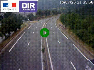 <h2>Caméra sur la Nationale 90 (N90) à La Léchère, en direction et à proximité d'Albertville</h2>
